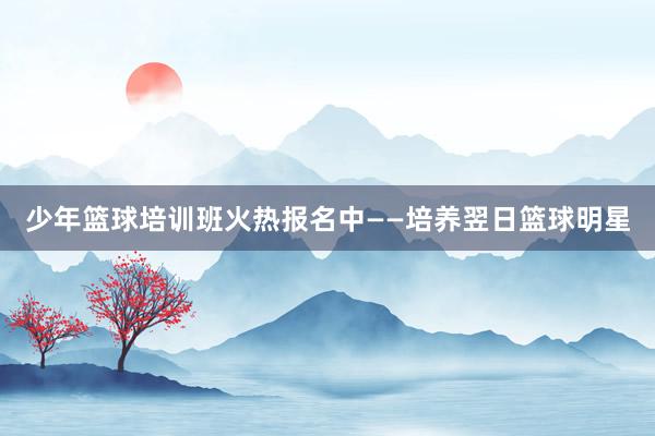 少年篮球培训班火热报名中——培养翌日篮球明星